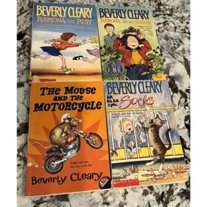 4 Beverly Cleary Books
